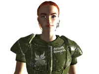 Reilly in battle armor