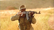 Soldier akm stress