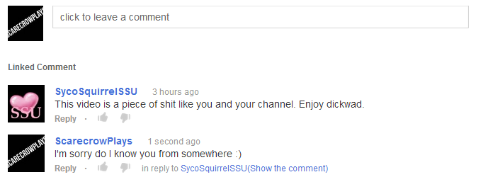 Personal Thescarecrow777 Wow This is hilarious
