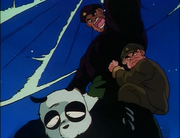 Kinnii kidnaps Genma