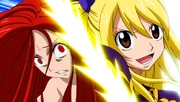 Lucy VS Flare Anime