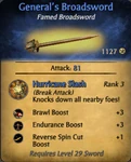 General's Broadsword - clearer