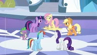 Fluttershy steps on disguise S3E1
