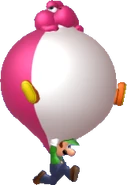 Balloon Yoshi Luigi