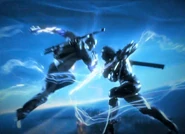 Cole vs Raiden intro