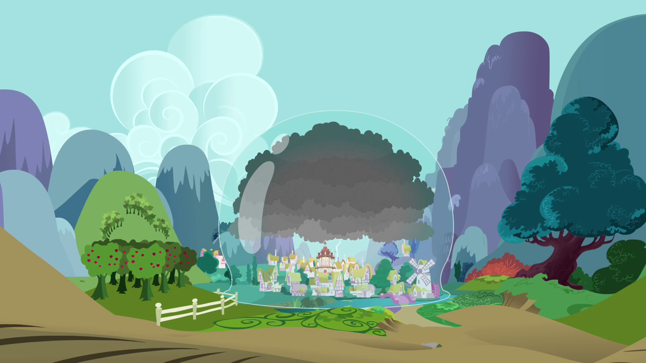 [Bild: Ponyville_covered_by_a_dome_S3E05.png]