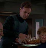 Human ten forward waiter, early 2365