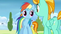 Rainbow and Lightning smiles S3E07