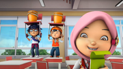 BoBoiBoy&Fang kena denda