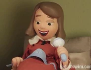 Pregnant blobe