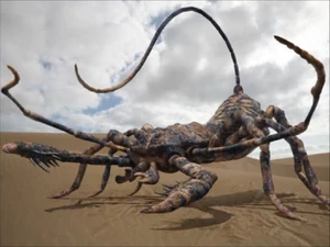 SilurianScorpionInDesert