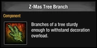 Z-Mas Tree Branch