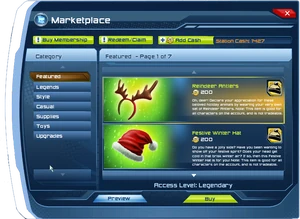 MarketplaceScreen