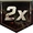 Double Points Icon