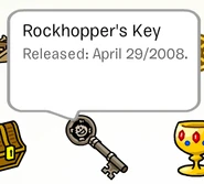 Rockhopper's Key Pin in Stampbook