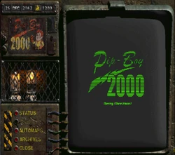 Pip-boy Merry Christmas