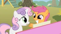 Scootaloo grins S1E18