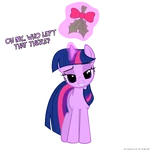 Twilight Sparkle Christmas Pony by artist-navitaserussirus