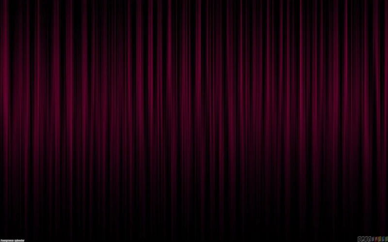 Red curtain