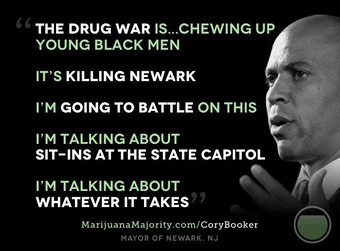 Cory Booker on the Drug War