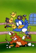 Flicky game art