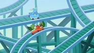 Lumpy Lifty Shifty swapped vehicles