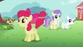 Apple Bloom happy from her new talent S2E6.png