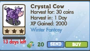 Crystal Cow Market Info (January 2012)