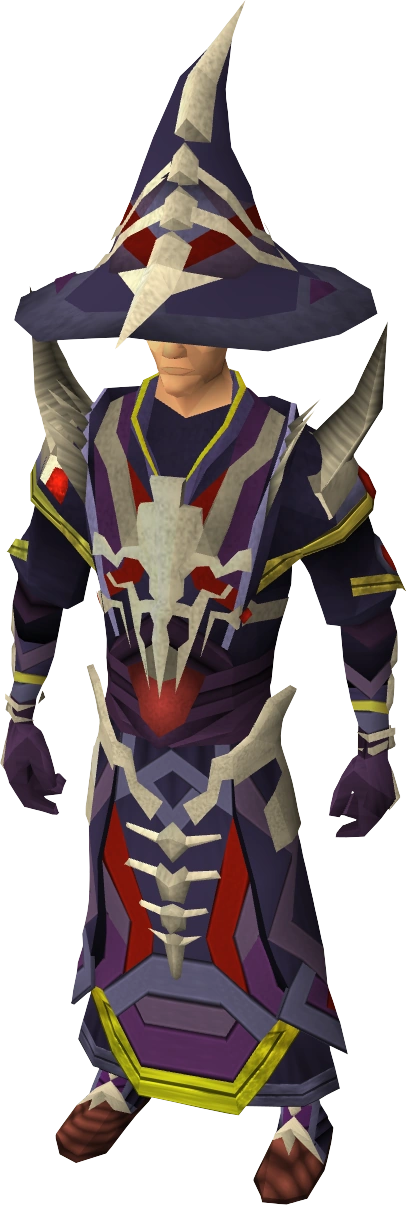 Dragonbone mage armour equipped
