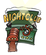 Night Club Building Earth Day 2011