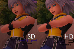 KH 1.5 HD ReMIX SD vs HD