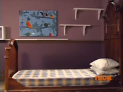 Empty bed