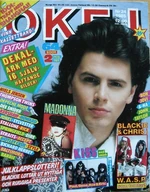 Sweden magazine OKEJ 24 -1985 Kiss Madonna Depeche Mode duran Duran wikipedia