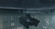 BTR-80 being carried MW3