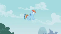 Rainbow Dash hears Pinkie Pie S01E05