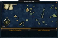 Archipelago Map interface