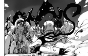 Black star faces the clown army