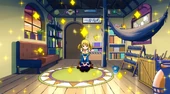 Natsu's house cleaned by Lucy