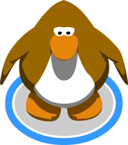 Brown standing