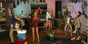 Sims juice party