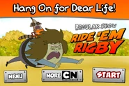 Regularshow rideemrigby ipodscreens hangon