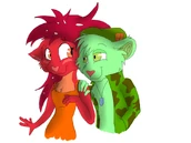 Flaky x flippy by animalemotionstudios-d5pyqgd