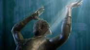 Glenfire become statue