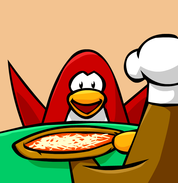 SERVED PIZZA