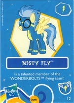 Misty Fly collector card