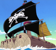 BlackBeard Pirates' Raft