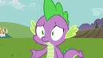 Spike worried about the princess S03E10