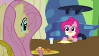 Fluttershy and Pinkie "care for some gravy?" S03E10