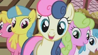 Sweetie Drops asking for the ticket S1E03