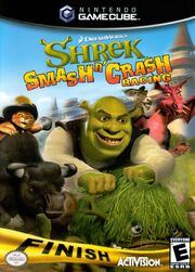 Shrek Smash n Crash Racing Cover